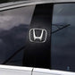 2x Car window stickers with logo
