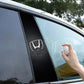 2x Car window stickers with logo