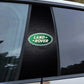 2x Car window stickers with logo