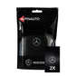 2x Car window stickers with logo