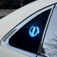 Logótipo LED recarregável para automóvel - Efeito de luz néon