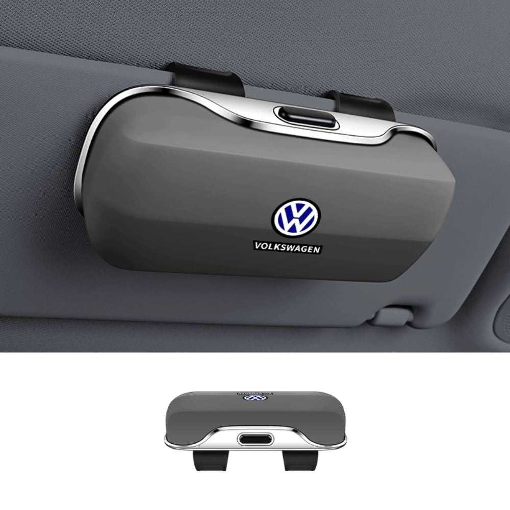 Multifunctional car sunglasses case